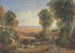 La jonction de la Severn et de la Wye avec Chepstow au loin - David Cox — vy av konstverket