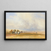 Plages d'Ulverstone Cumbria - David Cox — inramlat konstverk på väggen