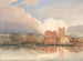 Vue du palais de Lambeth sur la Tamise - David Cox — vy av konstverket