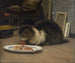 Le chat dans l'atelier - David Jacobsen — vy av konstverket
