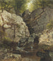 Cascade Comté de Rockland, New York - David Johnson — vy av konstverket