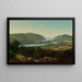 Vue depuis Garrison West Point New York - David Johnson — inramlat konstverk på väggen
