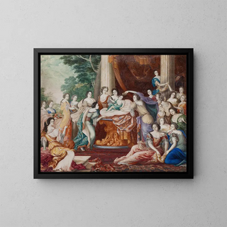 David Klcker Ehrenstrahl - Allegory of King Karl XIIs birthday.webp