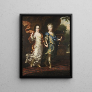 David Klcker Ehrenstrahl - Karl XII 16821718 King of Sweden and Hedvig Sofia 16811708 Princess of Sweden.webp