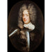 Abraham Brahe 1669-1728 - David Richter le Jeune — inramlat konstverk på väggen