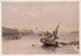 Approche de la Forteresse d'Ibrim - David Roberts — vy av konstverket