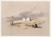 Approche du temple de Wadi es-Sebua, Nubie - David Roberts — vy av konstverket