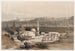 Le Caire depuis la porte de Citzenib en direction du désert de Suez - David Roberts — vy av konstverket