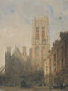 Église Saint-Jacques de Dieppe - David Roberts — vy av konstverket