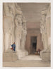 Temple fouillé de Gyrshe Gerf Hussein en Nubie - David Roberts — vy av konstverket