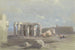 Fragments d'une statue colossale au Memnonium Thèbes - David Roberts — vy av konstverket