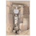 Reproduktion av målningen Karnak 27 november 1838 - David Roberts
