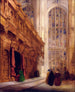 Chapelle du King's College Cambridge - David Roberts — vy av konstverket