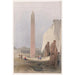 Reproduktion av målningen Louqsor 1 december 1838 - David Roberts