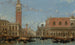 Place Saint-Marc från kanalen Venedig - David Roberts — vy av konstverket