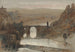 Le Pont de Tolède près de Madrid Spanien - David Roberts — vy av konstverket