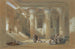 Le Grand Portique du temple d'Esneh, Égypte - David Roberts — vy av konstverket