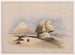 Le Grand Sphinx et les pyramides de Gizeh - David Roberts — vy av konstverket