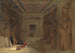 La salle hypostyle du grand temple d'Abou Simbel Égypte - David Roberts — vy av konstverket