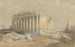 Le Temple de Baalbek - David Roberts — vy av konstverket