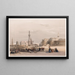L'Entrée de la citadelle du Caire - David Roberts — inramlat konstverk på väggen