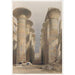 Reproduktion av målningen Thèbes stora sal i Karnak 28 november 1838 - David Roberts