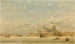 Venise, Vy över basilikan Santa Maria della Salute - David Roberts — vy av konstverket