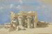 Vue de Kom Ombo - David Roberts — vy av konstverket