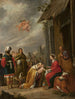 tillbedjan av de vise männen - David Teniers den äldre — vy av konstverket