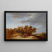 vid vägkanten - David Teniers den yngre — inramlat konstverk på väggen