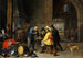 Vaktstuga med St. Peters frigivelse - David Teniers den yngre — vy av konstverket