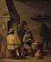 La tabagie - David Teniers den yngre — vy av konstverket