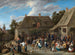 Fête des paysans - David Teniers le Jeune — vy av konstverket