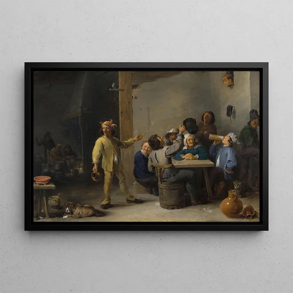 David Teniers The Younger - Peasants Celebrating Twelfth Night.webp