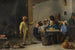 bönder som hyllar Kungafesten - David Teniers den yngre — vy av konstverket