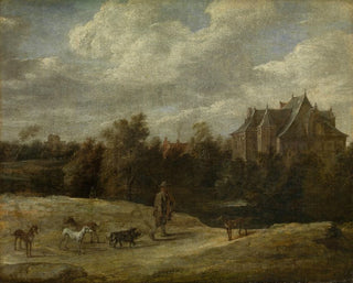 Retour de chasse - David Teniers le Jeune — vy av konstverket