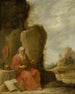 Saint Jérôme au désert - David Teniers le Jeune — vy av konstverket