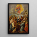 L'Ascension av Leandro Bassano - David Teniers den Yngre — inramlat konstverk på väggen