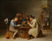 Les Joueurs de cartes - David Teniers le Jeune — vy av konstverket
