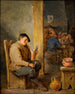 La tasse vide - David Teniers le Jeune — vy av konstverket