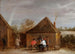 byscen - David Teniers den yngre — vy av konstverket
