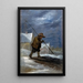 Reproduktion av målningen Vinter - David Teniers den yngre