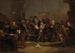 Anno 1568 Filips Willem är bortförd från universitetet i Louvain - David van der Kellen III — vy av konstverket