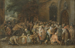 David Vinckboons - Distributing Alms.webp