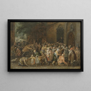 David Vinckboons - Distributing Alms.webp