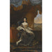 Reproduktion av målningen Hedvig Eleonora 1636-1715 Drottning av Sverige - David von Krafft