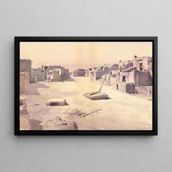 De Lancey Gill - Street in the Pueblo of Oraibi Tusayan Arizona.webp