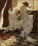 Le Jardin du péril - Dean Cornwell — vy av konstverket