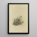 Album d'aquarelles de Deborah Griscom Passmore Pl43 - Deborah Griscom Passmore — inramlat konstverk på väggen