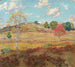 Höststart - Willard Leroy Metcalf — vy av konstverket